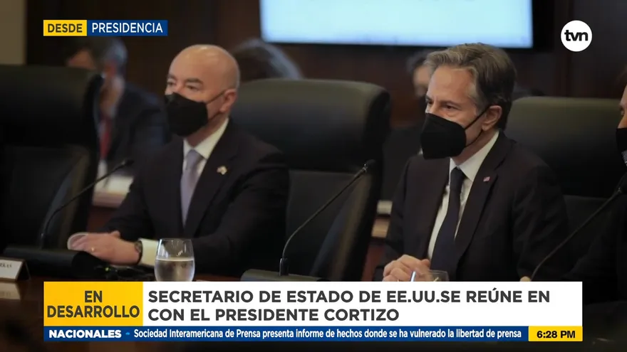 Secretario Antony Blinken trató crisis migratoria, economía y corrupción en Panamá
