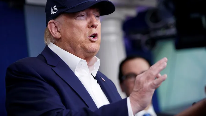 El presidente de Estados Unidos Donald Trump.