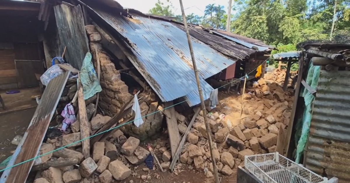 Sismo deja más de 100 viviendas afectadas en Chiriquí y daños en escuelas e instalaciones públicas