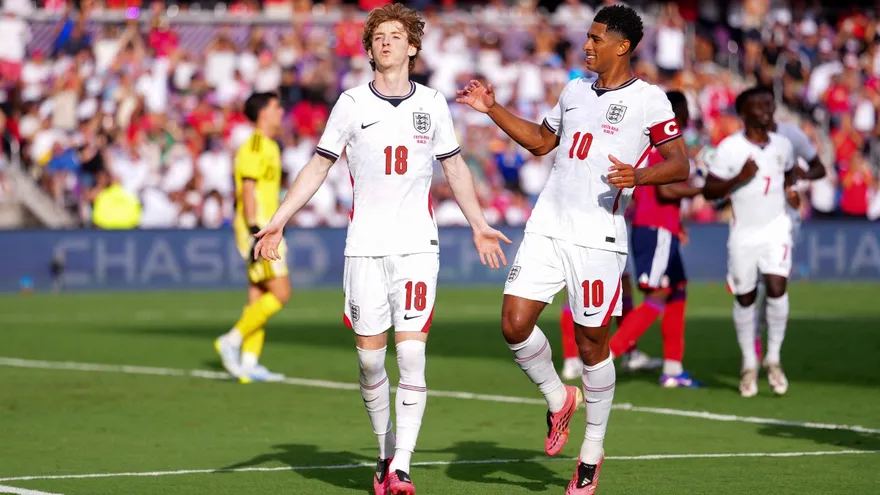 Mundial 2026| Inglaterra impone su ley a Costa Rica en amist