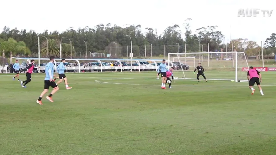 Completa relajación a lo interno de la selección de Uruguay