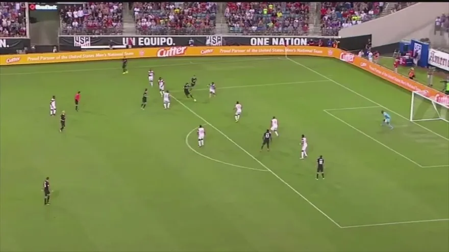 Estados Unidos goleó 4-0 a Trinidad y Tobago