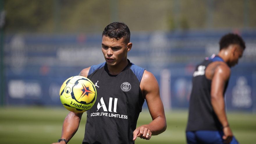 Thiago Silva ante su despedida del Parque de los Príncipes