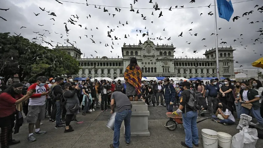 Protestas en Guatemala