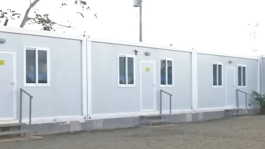 Inauguración estación migración en Darién