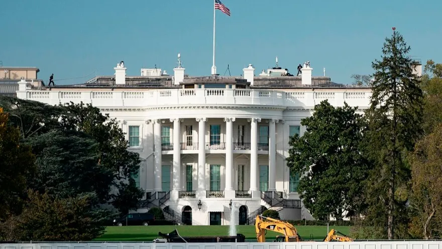 Trump demuele parte de la Casa Blanca para construir nuevo salón de baile
