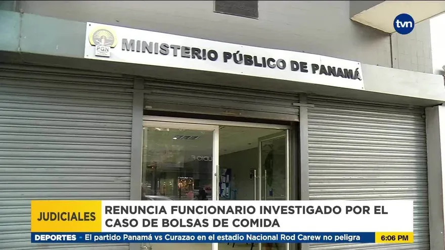 Renuncia funcionario investigado por bolsas de Panamá Solidario