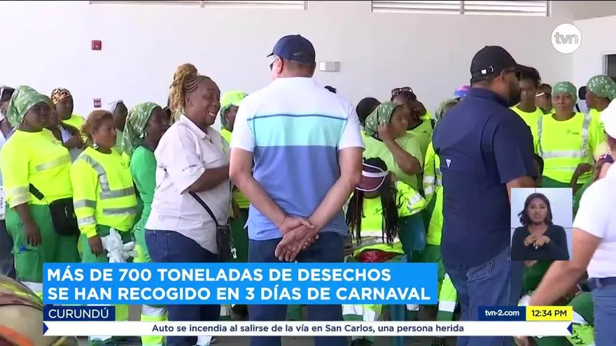 Recogen varias toneladas de basura en carnavales