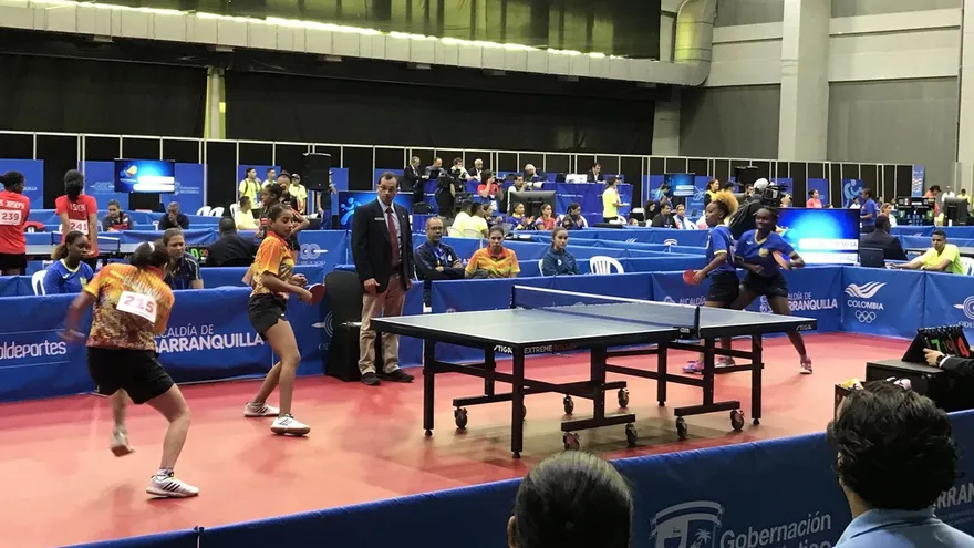 Con tenis de mesa comienzan competencias de los Centroamericanos y del Caribe