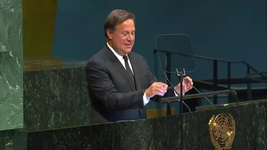 Discurso de Varela en Cumbre de la Paz de la ONU