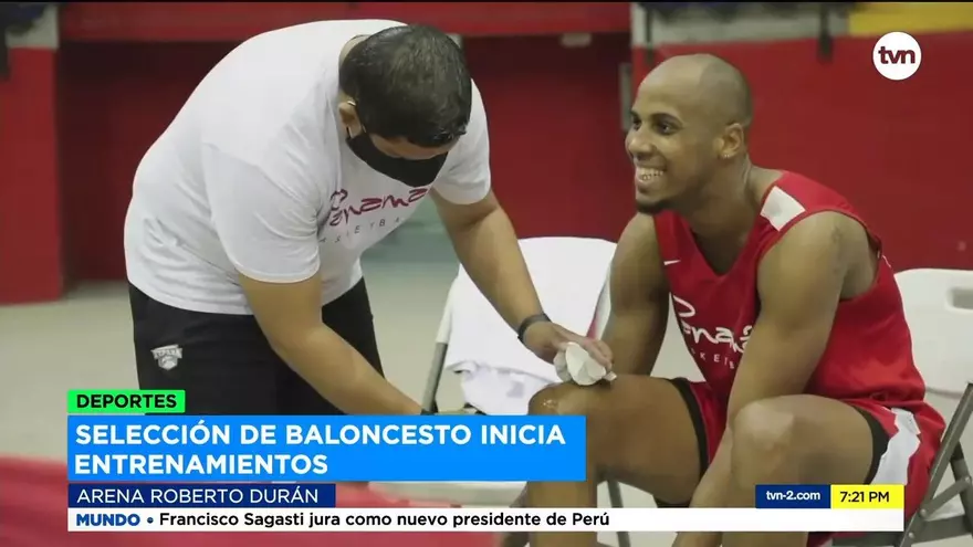 Selección nacional de baloncesto inicia sus entrenamientos en la Arena Roberto Durán