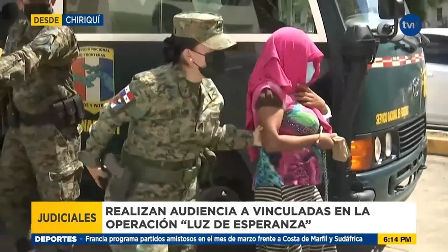 Realizan audiencia a mujeres vinculadas a explotación sexual