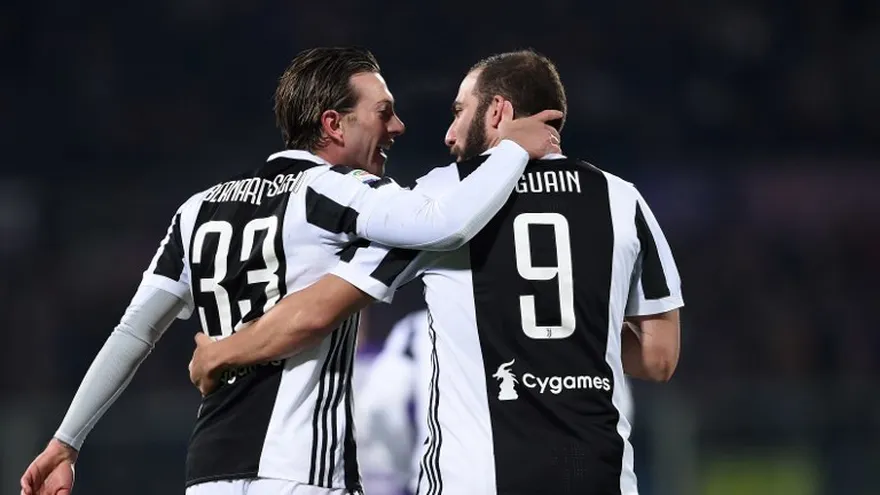 Juventus dejando marcas en la serie A