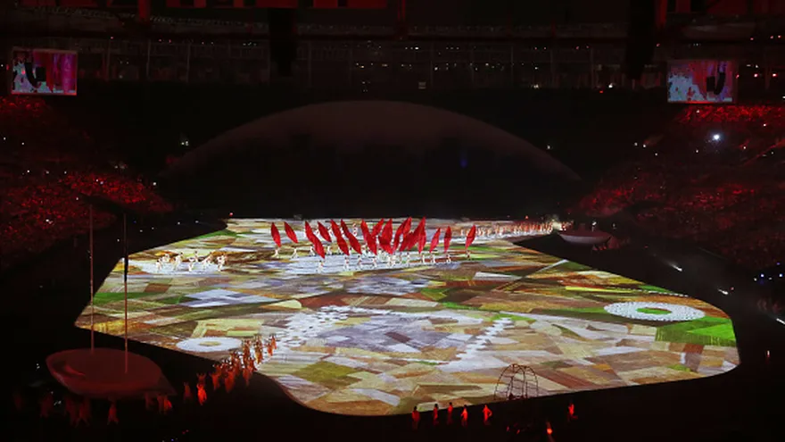 La ceremonia inaugural en imágenes de Río