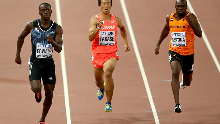 Edward debutó en la Liga Diamante 2016.