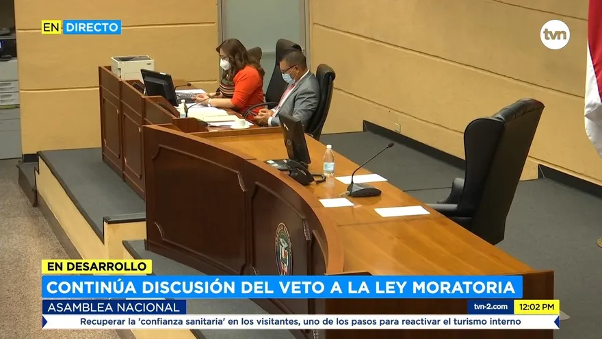 Veto parcial a la moratoria en segundo debate en la Asamblea