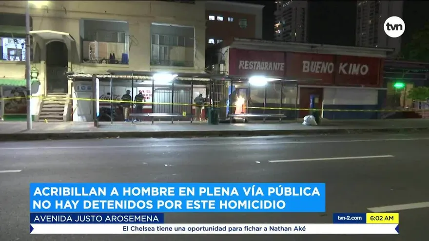 Asesinan a un hombre en la Vía Justo Arosemena