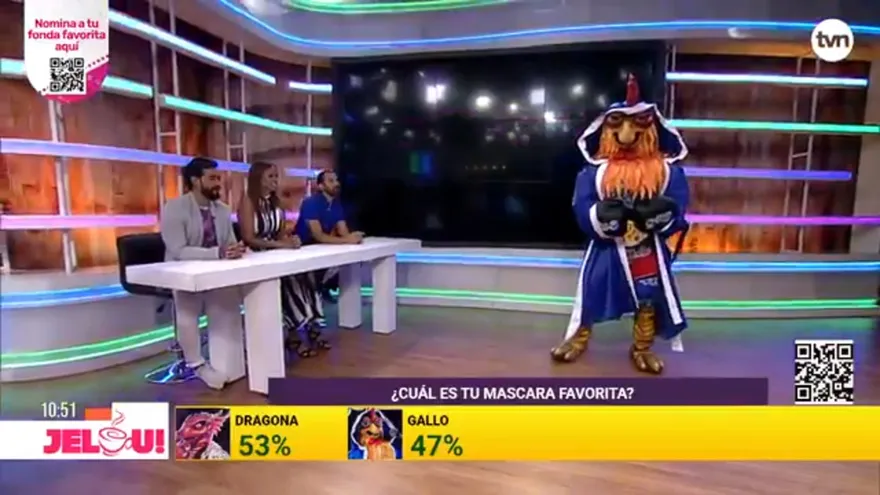 La Máscaras visitan Jelou