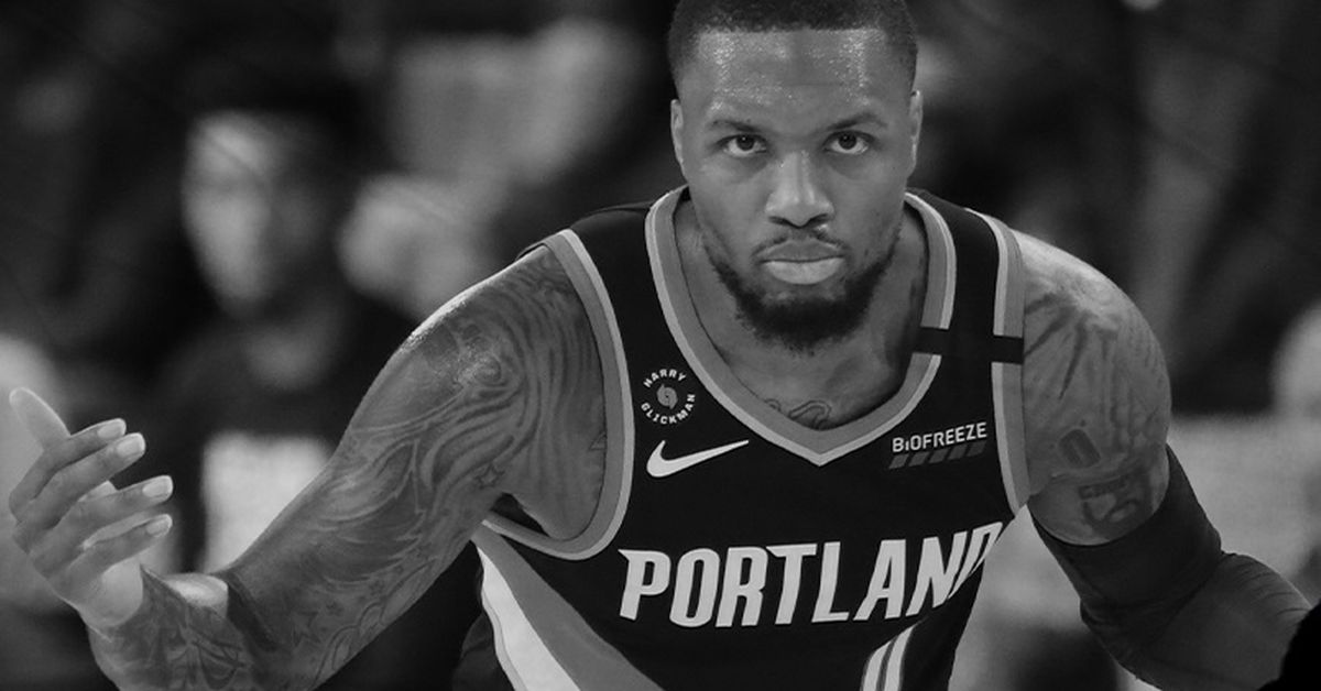 Damian Lillard, centrado tras la victoria sobre Los Ángeles Lakers
