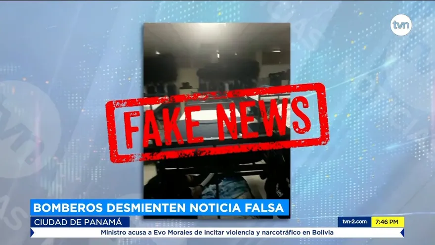 Bomberos desmienten noticia falsa