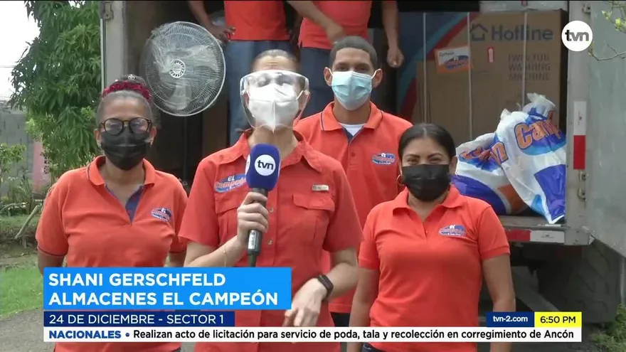 Alisson Mendoza recibe donación