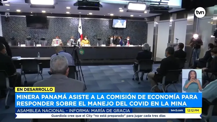 Minera Panamá responde cuestionario ante la Asamblea Nacional