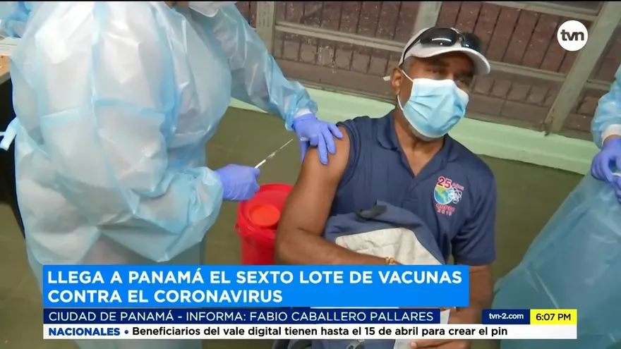 Avanza la vacunación en Panamá