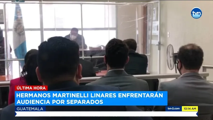 Juez decide enviar a tribunales distintos a los hermanos Martinelli Linares