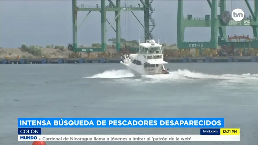 Dueños de lanchas en Colón se unen a búsqueda de pescadores a la deriva