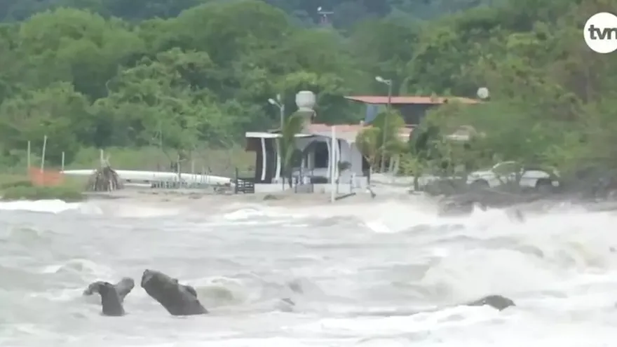 Olaje en costas del Pacífico panameño.