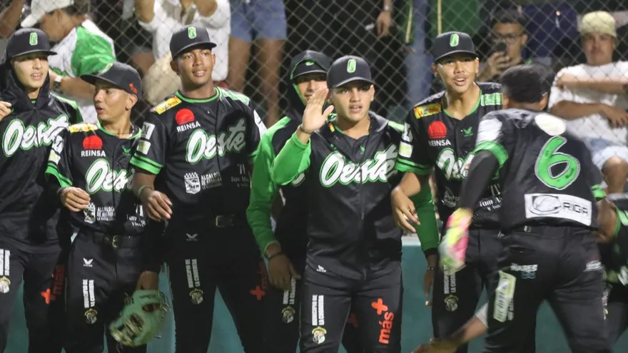 Jugadores del equipo juvenil de Panamá Oeste