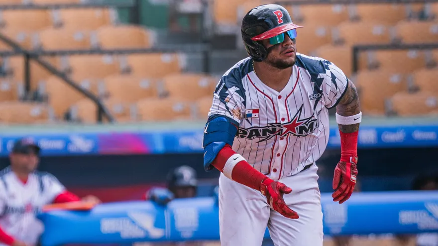 Pelotero de la Selección de Béisbol de Panamá