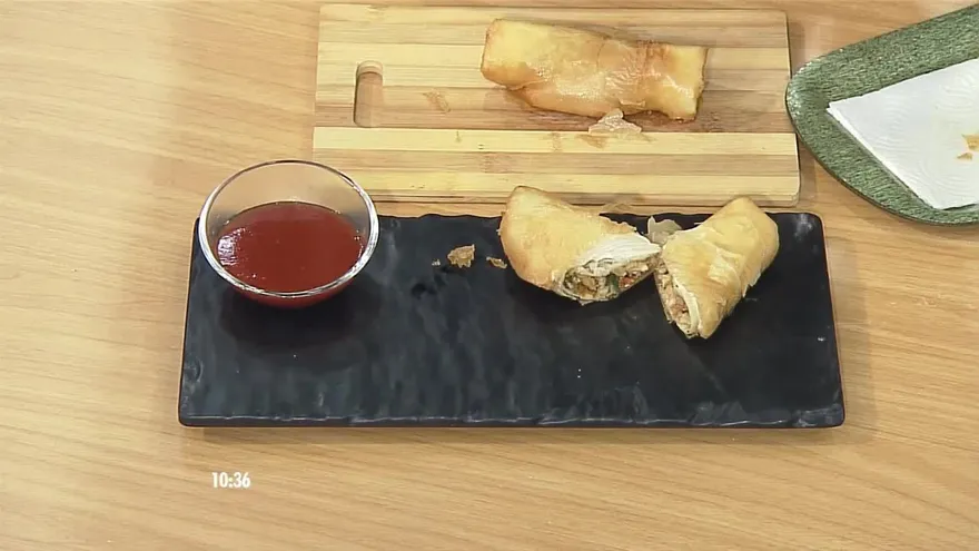 ¿Cómo hacer unos rollos de primavera?