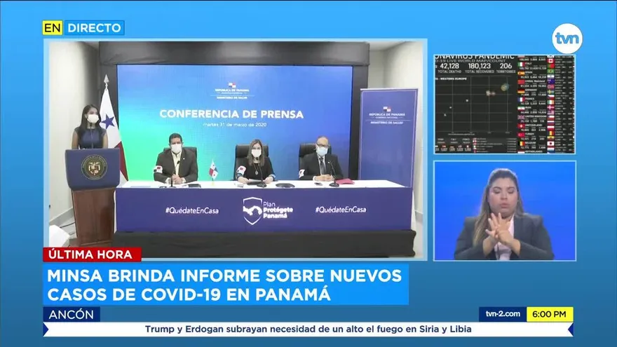 Panamá aumenta sus fallecidos por COVID-19 a 30