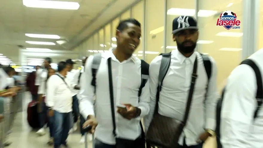 Llegada de la Sele a Panamá, luego de la Copa América Centenario