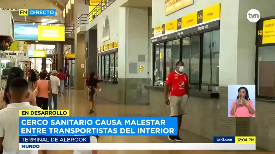 Cerradas las boleterías en la Terminal de Albrook hacia el interior