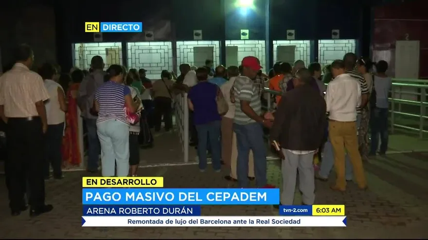 Largas filas para entrega masiva de Cepadem