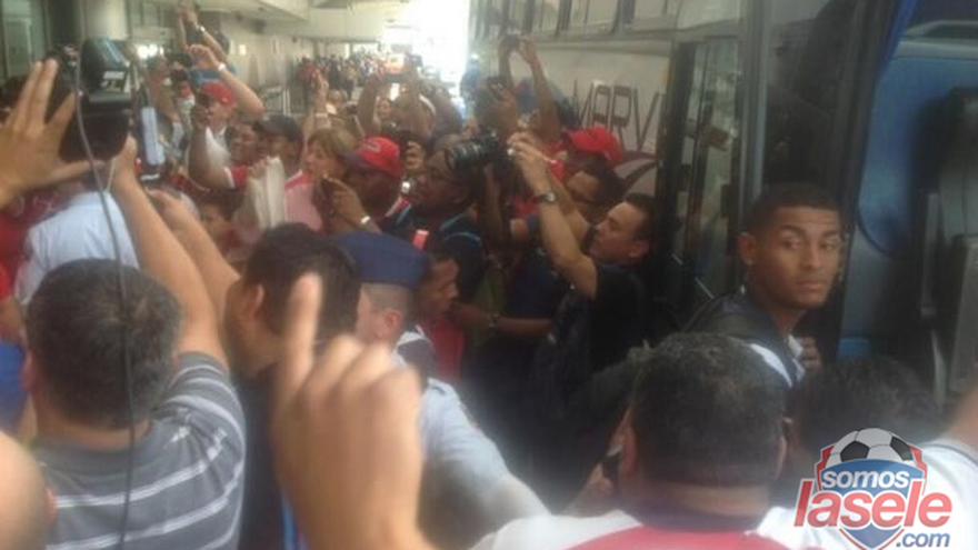 La ‘Sele’ es recibida con mucho ánimo