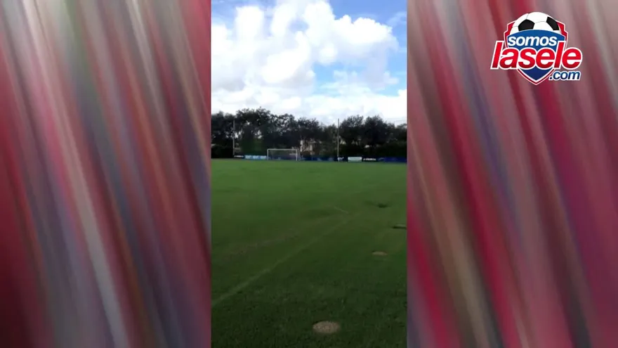 Exclusivo, primeras vistas desde Florida lugar de concentración de la Sele