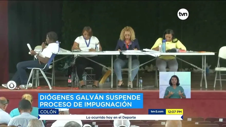 Suspenden proceso de impugnación de alcaldía en Colón