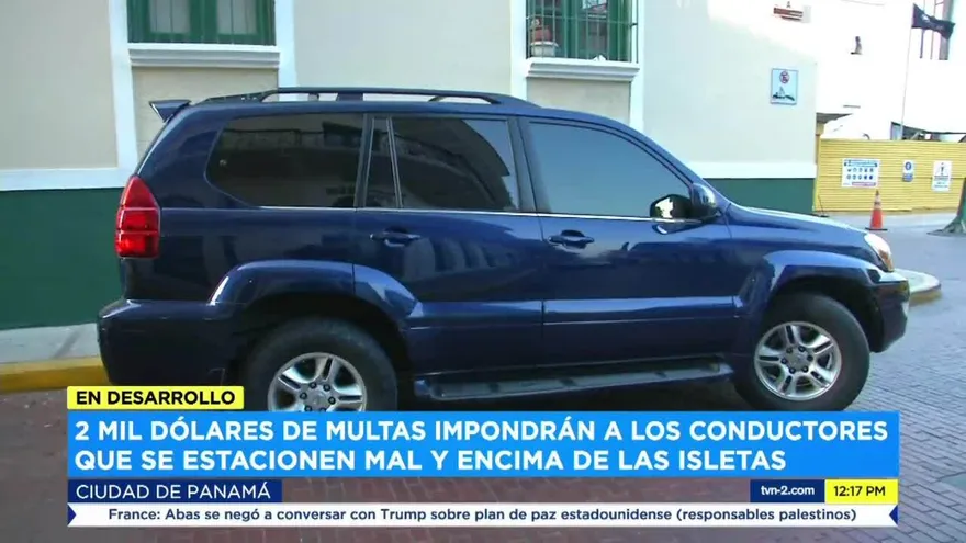 Entra vigencia decreto que establece multas entre $500 a $2 mil a infractores que insistan en estacionarse en aceras