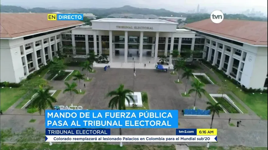¿Por qué la Fuerza Pública queda a órdenes del Tribunal Electoral en elecciones?