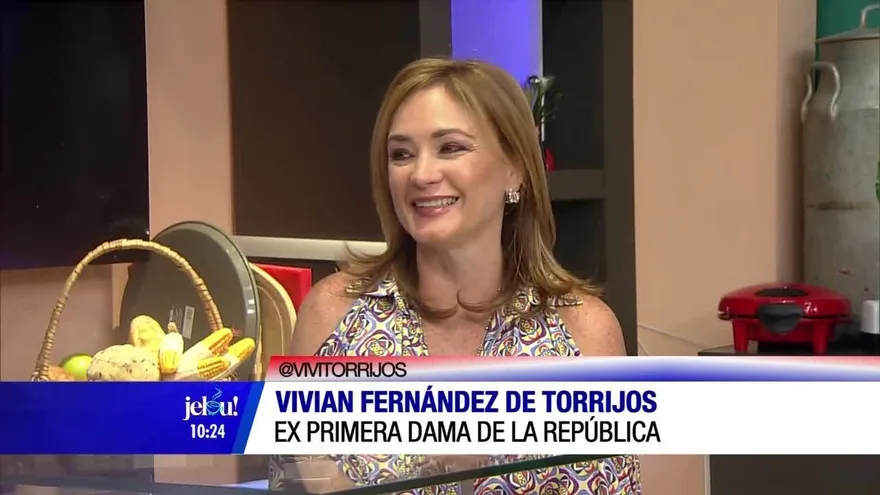 Vivian Fernández De Torrijos. Ex primera dama de la República. Invitada especial