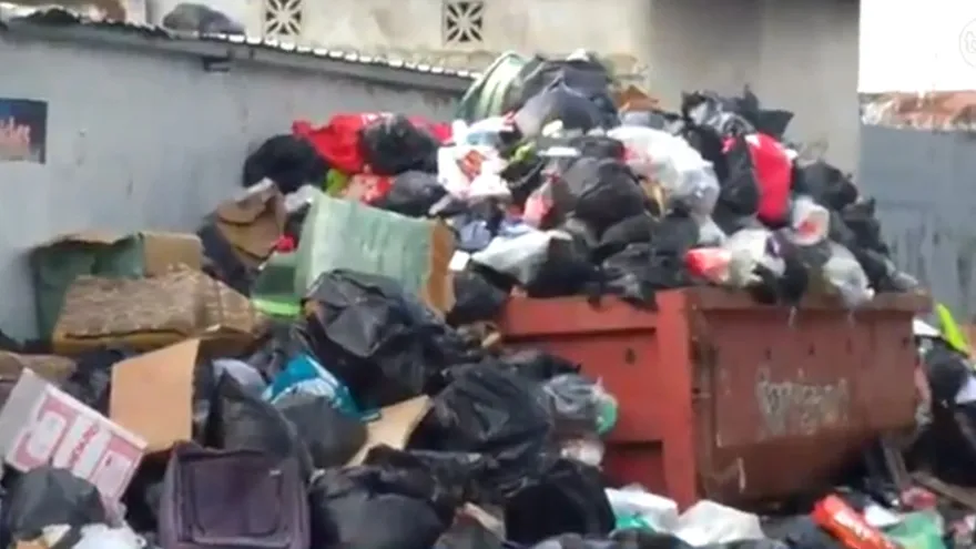 Protestan por falta de recolección de basura en San Miguelito