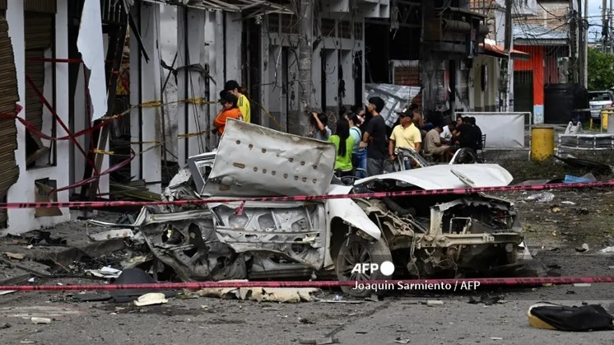 Ataque con explosivos en Colombia dejó un muerto.