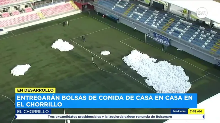 Entregarán bolsas de comida casa por casa en El Chorrillo