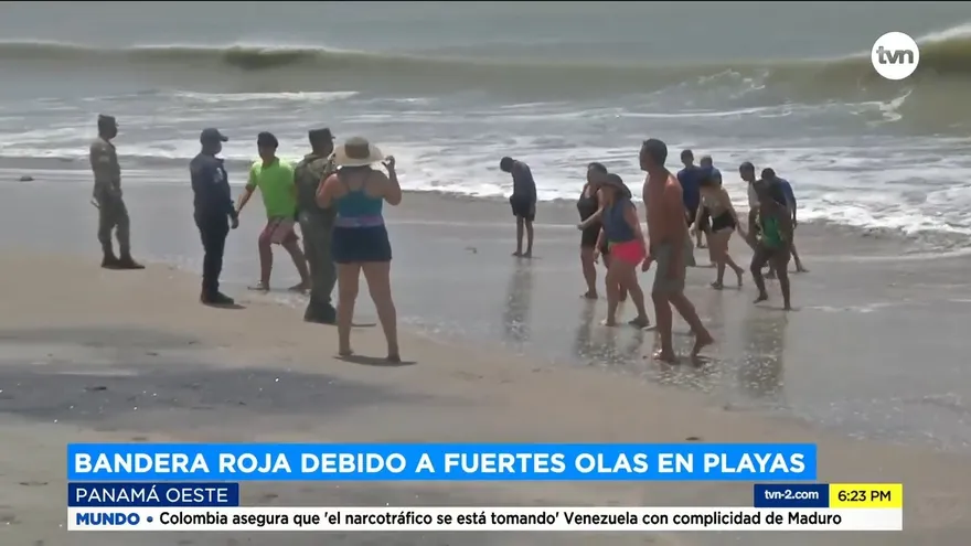 Bañistas acuden a playas de Panamá Oeste