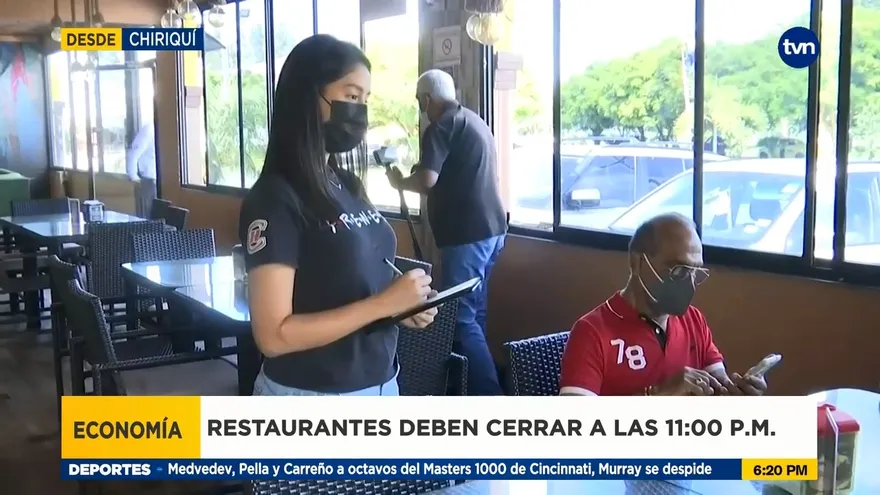 Empresarios en Chiriquí reaccionan a flexibilización del toque de queda