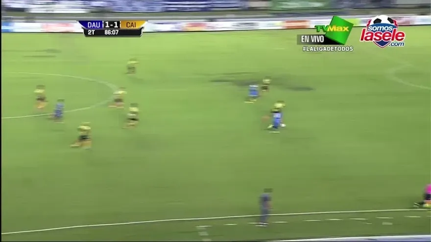 Gol de Árabe Unido, Arroyo Min. 81