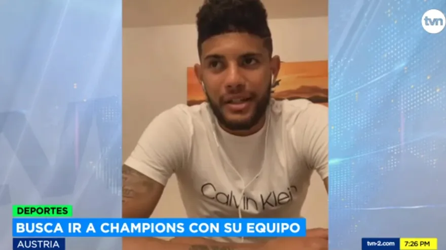 Andrés Andrade se abre paso en la Bundesliga de Austria